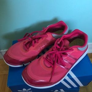 Pink Adidas Running shoes